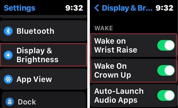 Apple watch wake on wrist raise not discount working