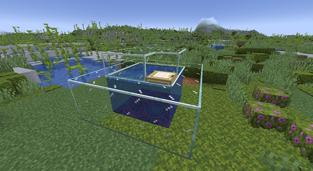 Water Aquarium to Breed Axolotls in Minecraft