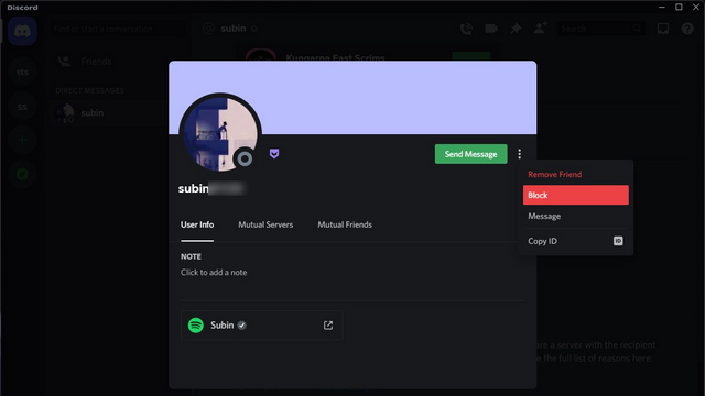 Here's What Happens When You Block Someone on Discord