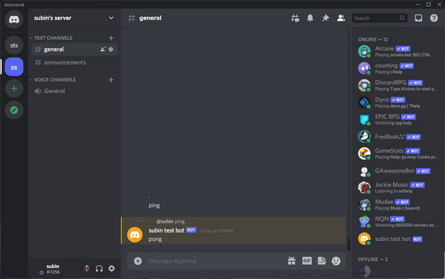 I made a discord bot that can ping specific secondary units