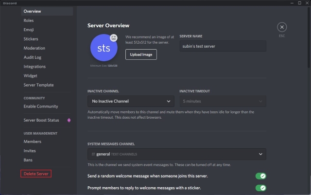 How to Delete a Discord Server in 2022 (Guide) | Beebom