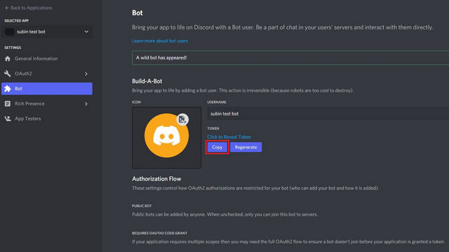 How to create a Discord Bot