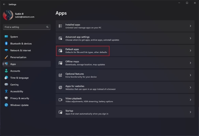 Customizing Windows 11: How to Change Default Apps