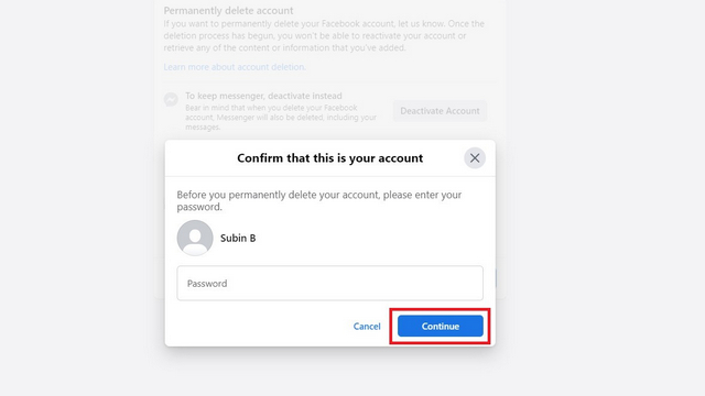 How To Delete Facebook Account Without the Password