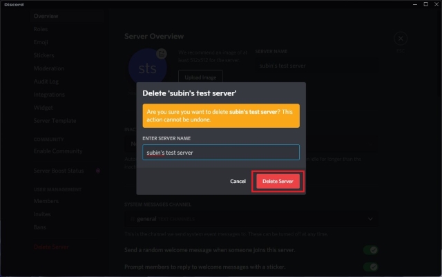 How to Delete a Discord Server in 2022 (Guide)