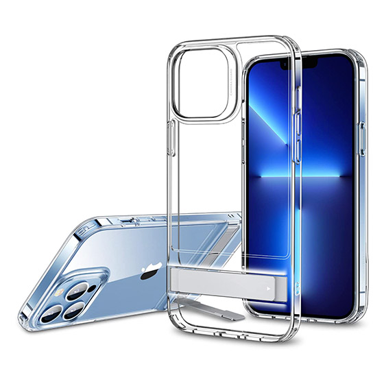 esr clear case kickstand iphone 13 pro