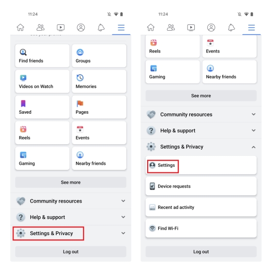 Instructions to log out facebook lite, by kisiapa sali