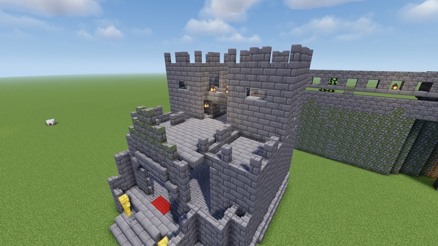 finished castle