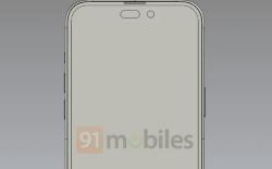 iPhone 14 pro hole pill display renders leaked