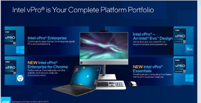 intel vpro platform announced