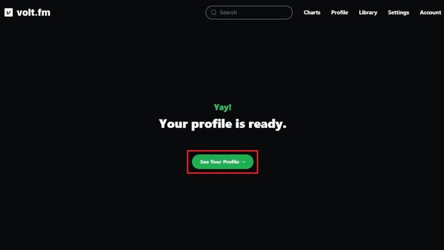see your spotify profile