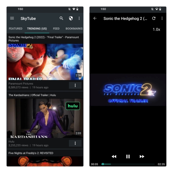 8 Aplikasi Pengganti YouTube Vanced untuk Android dan iPhone, Tanpa Iklan! skytube YouTube Vanced Alternatif