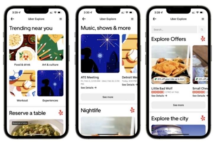 uber explore introduced