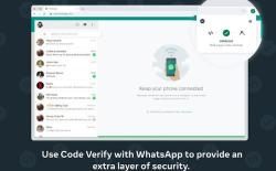 whatsapp code verify extension announced