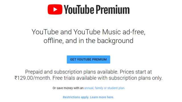 youtube premium body