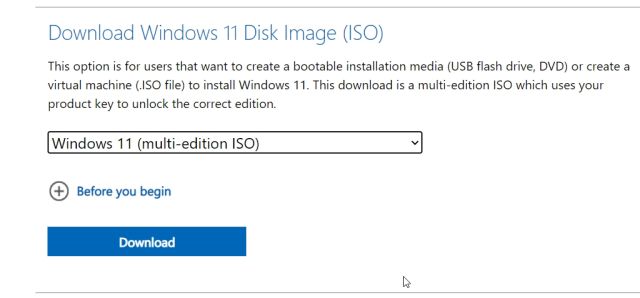 How to Download Official Windows 11 ISO files and Make a Bootable