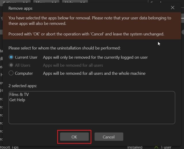 Remove System and Hidden Apps on Windows 11 With O&O AppBuster