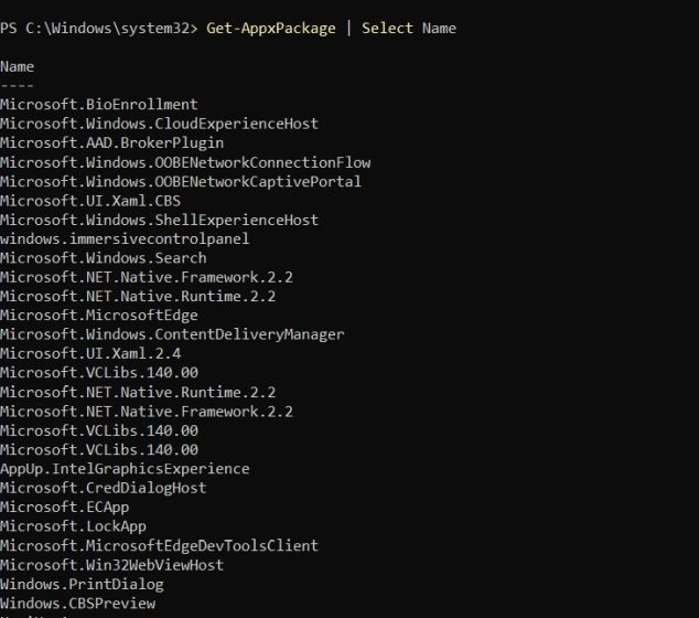 Remove Windows 11 Apps With PowerShell