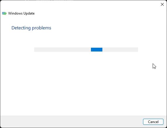 4. Run Windows Update Troubleshooter