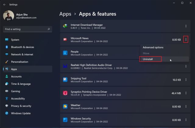 How to Uninstall Apps on Windows 11: Remove System, Hidden, and ...