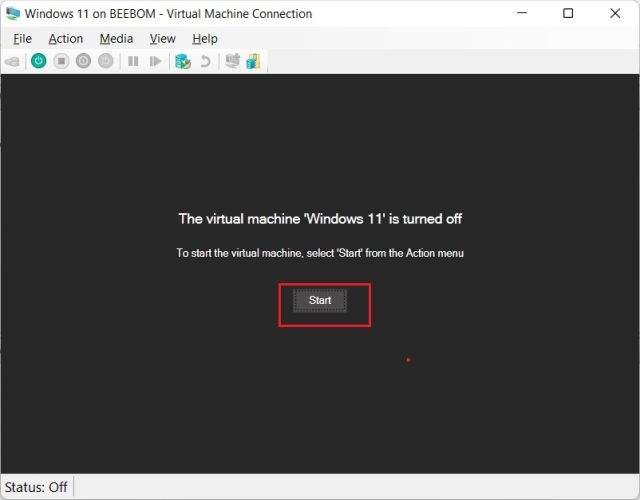 Install Windows 11 on Hyper-V Virtual Machine