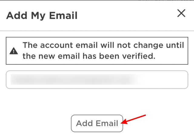 add email button