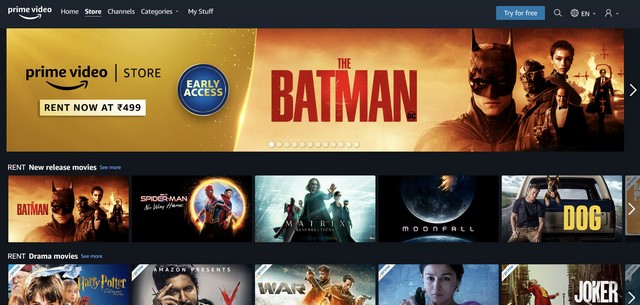 Amazon Prime Video launches tvOD service in India;  Here's how to rent a movie on Prime Video!
