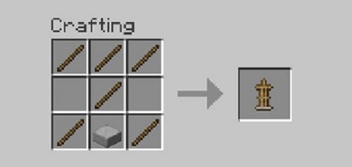 Armor Stand Recipe in Minecraft