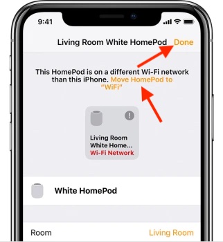 Connecting iphone best sale to homepod