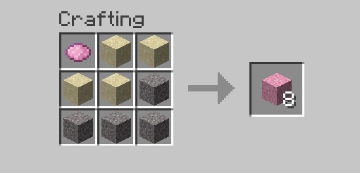 Concrete Powder Crafting Recipe