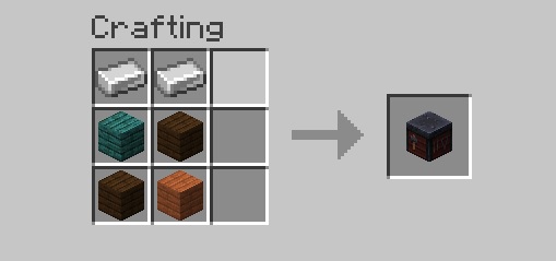 minecraft crafting table recipe