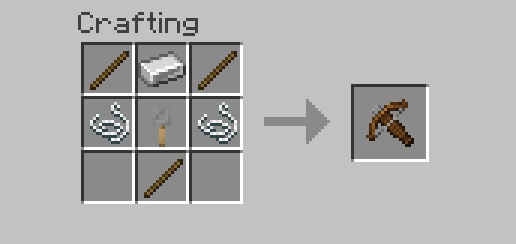 Crossbow Crafting Recipe