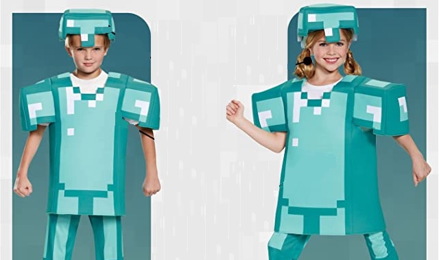 Disguise Minecraft Armor Deluxe Child Costume