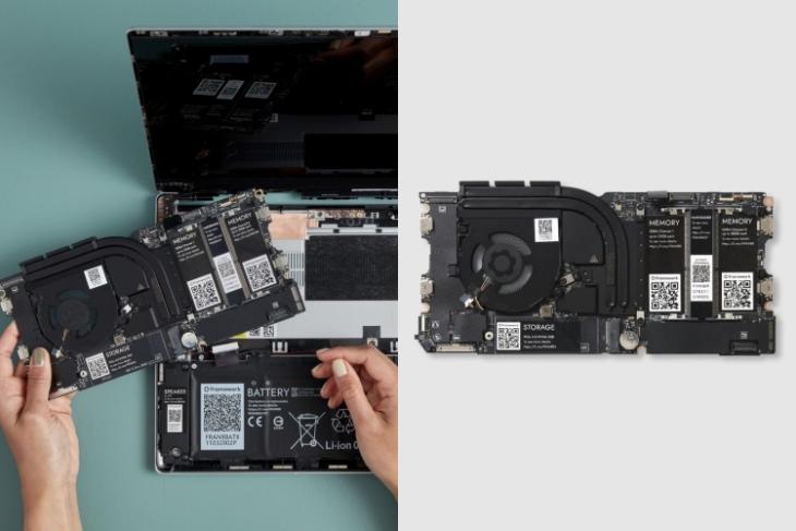 Now you can upgrade your customizable Framework laptop with an Intel Core CPU-powered motherboard!