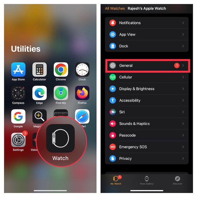 Reset home screen layout best sale apple watch