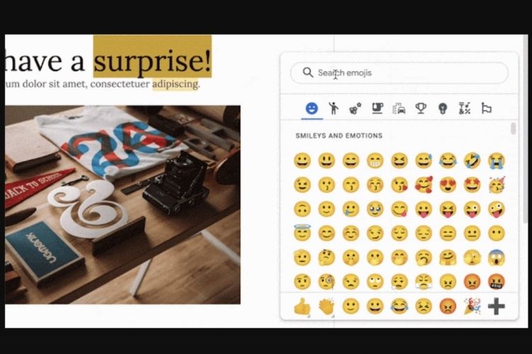 google docs emoji reactions rolling out