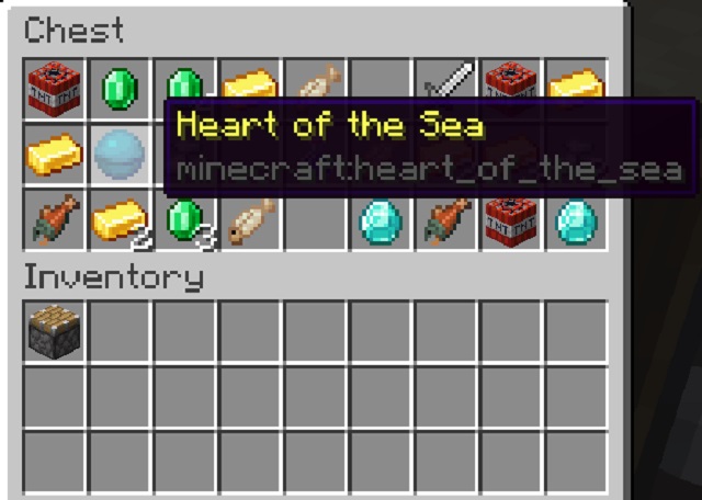 Heart of Sea in Buried Treasure