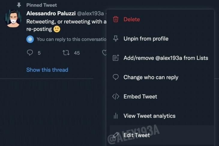 Here's Your First Look at How the Twitter Edit Button Will Work