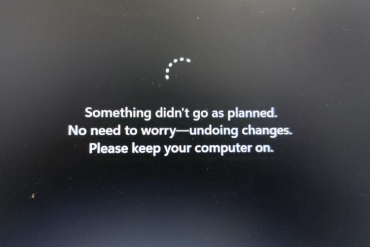 How to Fix ‘Undoing Changes Made to Your Computer’ Error in Windows 11