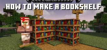 How to Make a Bookshelf in Minecraft