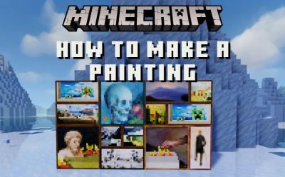How to Make a Painting in Minecraft