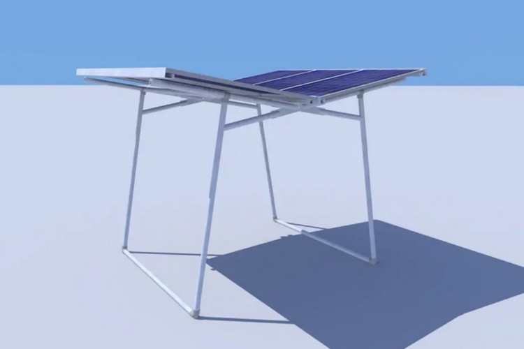 First Portable Solar Rooftop in India