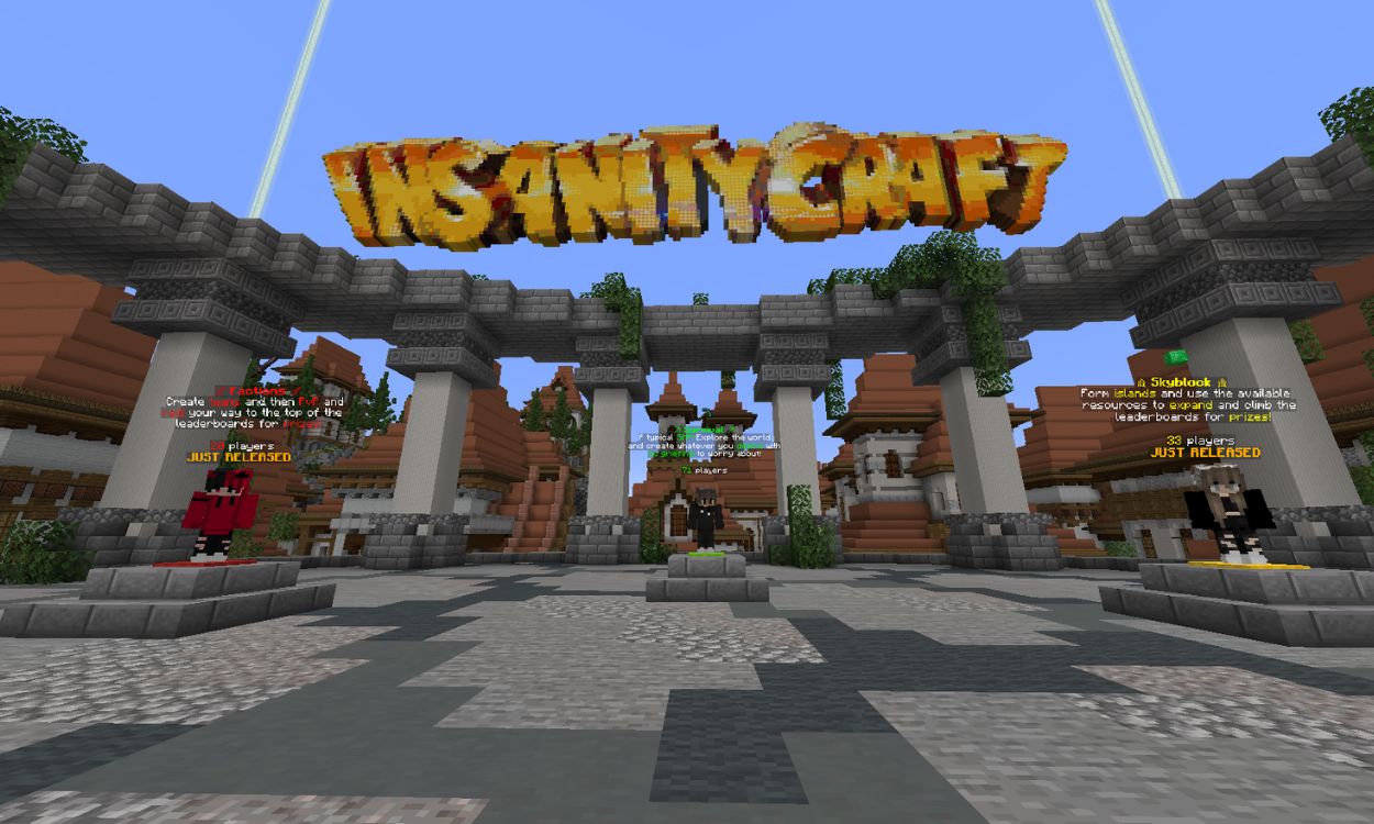 InsanityCraft Minecraft SErver