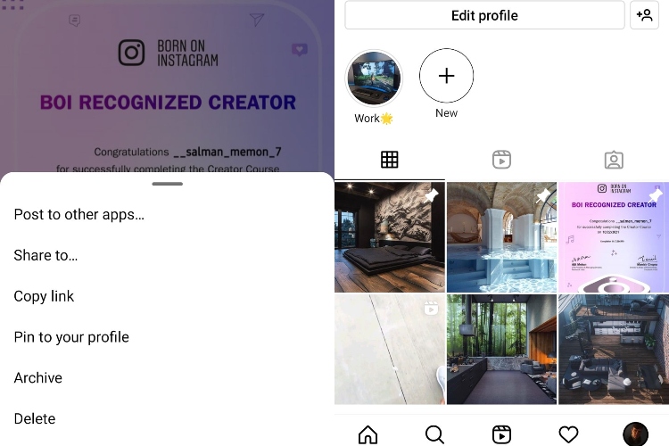 Pin on Instagram posts