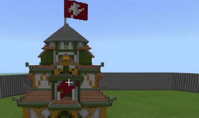 Japanese Anime Base - Cool Things to Build in Minecraft