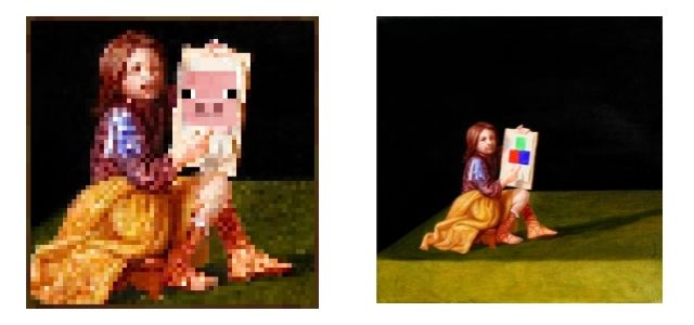 Pigscene - Beautiful Paintings in Minecraft