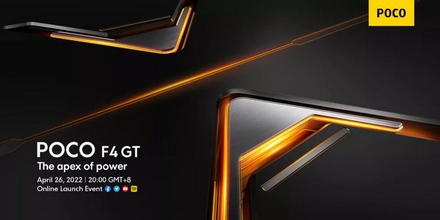 Poco f4 gt launch confirmed