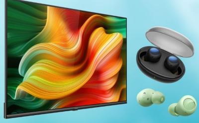 Realme Smart TV X Full HD, Realme Buds Q2s TWS Earbuds Launched in India