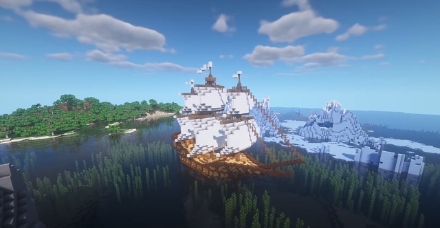 Ship - Cool Things to Build in Minecraft