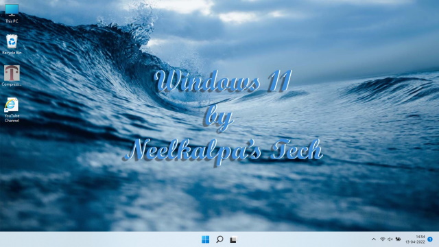 start up screen - Windows 11 lite